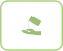 オイルマッサージ中のイラスト